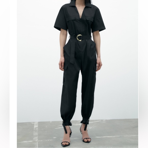 Cargo Jumpsuit - Picture 1 of 9